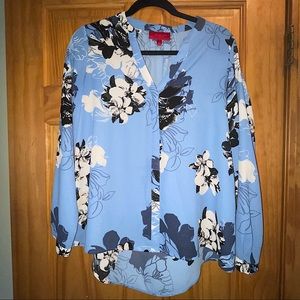 Jennifer Lopez Floral Top on Small